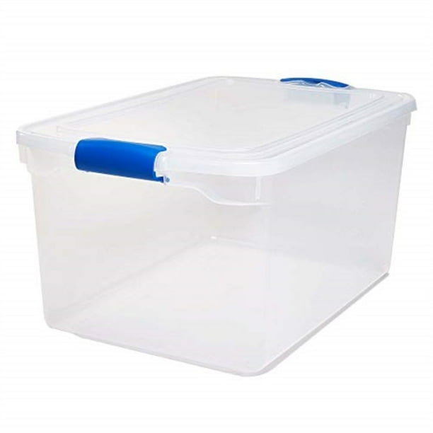 clear plastic storage bins 66 quart
