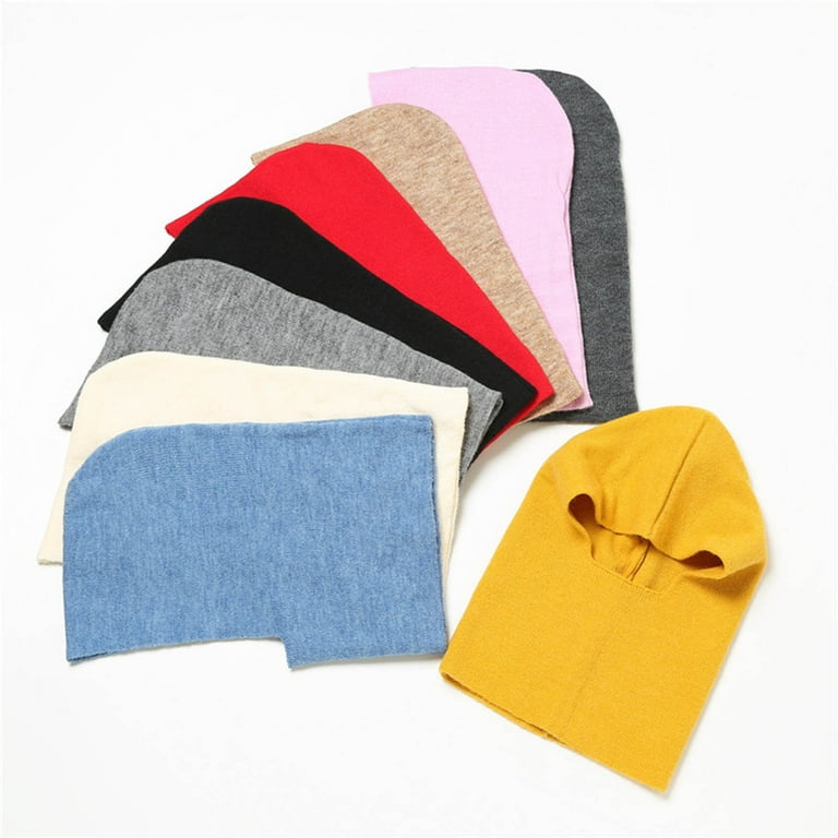 Yanyanz Bucket Hats for Women, Muslim Hijab Undercap with Ear Hole