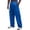 Blue, variant on Men's Cargo Sweatpants Wide Leg Track Pants Drawstring Lounge Pants with Pockets Athletic Joggers Elastic Waist Long Pants,Gray,XL