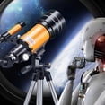 thumbnail image 3 of 15X-150X 70mm Large Aperture Astronomic Refracting Monocular Telescope with Tripod, 3 of 8