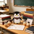 thumbnail image 1 of Graduation Penguin Gifts,Plush Penguin Stuffed Animal,Graduation Penguin Plush, Cute Graduation Stuffed Animal with Cap, Sash, Soft Penguin Plush Gift for Graduation Celebration, 1 of 6