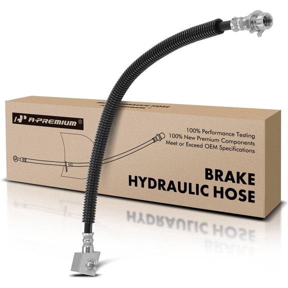 A-Premium Front Driver Brake Hydraulic Hose Compatible with Freightliner Models - FS65 1998 1999 2000 2001 2002 2003 2004 2005 - Replace# A2325D021