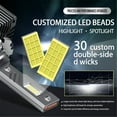 thumbnail image 2 of Tignapoo Enhanced Vision: Dual-Mode LED Headlights with Turbo Boost - 20000LM CSP Chips, Plug-and-Play, 6000K, 110W Power, IP68 Waterproof, Aluminum Alloy Cooling System, Instant Brightness, Long, 2 of 7