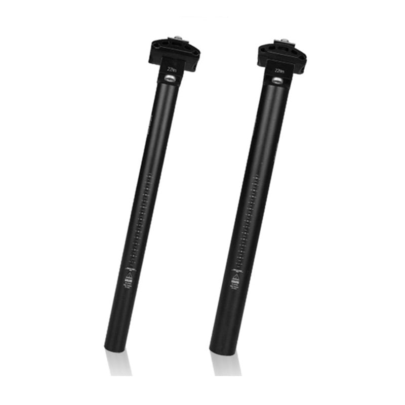 CAROOTU Bicycle Seatpost Long Fixed Gear Mountain Road Bike Extension Seat Post Tube Saddle Pole Bike