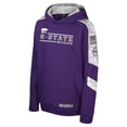 thumbnail image 2 of Youth Colosseum Purple Kansas State Wildcats OHT Military Appreciation Cyclone Digital Camo-Pullover Hoodie, 2 of 4
