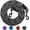 black grey, variant on NANAHuang8 FT/10 FT Dog Tie Out/Check Cord, Heavy Duty Nylon Rope Training Leash, 3/8 Inch Thick Dog Tether for Indoor or Outdoor Walking, Camping, Hiking, Playing (3/8" x 8ft, Blue Black)