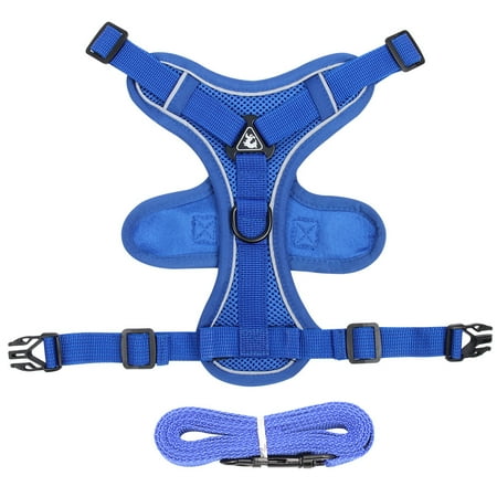 Dog Harness, No Pull No-Choke Pet Vest Harness with Handle Control, Soft Padded Breathable, Easy Adjustable for Walking Climbing Training A27
