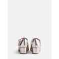 thumbnail image 4 of Wonder Nation Toddler, Little & Big Girls Double Strap Dress Shoes with Block Heels, 4 of 5