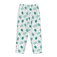 thumbnail image 5 of Naloa Sea Turtle Print Women’s Ultra-Soft Comfy Pajama Lounge Pants with Pockets & Drawstring, 5 of 8