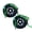 Green, variant on Mega Cargo Control Snap Hooks Tow Dolly Basket Straps - Fits Wheels 15" - 19" Tires – 2 Pack Basket Tie Downs for Auto Transport (Blue)