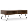 thumbnail image 1 of Pemberly Row Rectangle Wood Coffee Table with Lift Top in Walnut Brown, 1 of 8