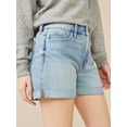 thumbnail image 6 of Free Assembly Women’s Rolled Cuff Jean Shorts, 4” Inseam, Sizes 0-22, 6 of 7
