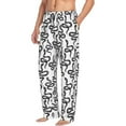 thumbnail image 2 of Xecao Hand Drawn Snake Men's Straight Lounge Pajama Pants: The Ultimate in Comfortable Sleepwear, 2 of 9