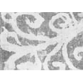 thumbnail image 1 of Ahgly Company Indoor Rectangle Abstract Gray Modern Area Rugs, 3' x 5', 1 of 4