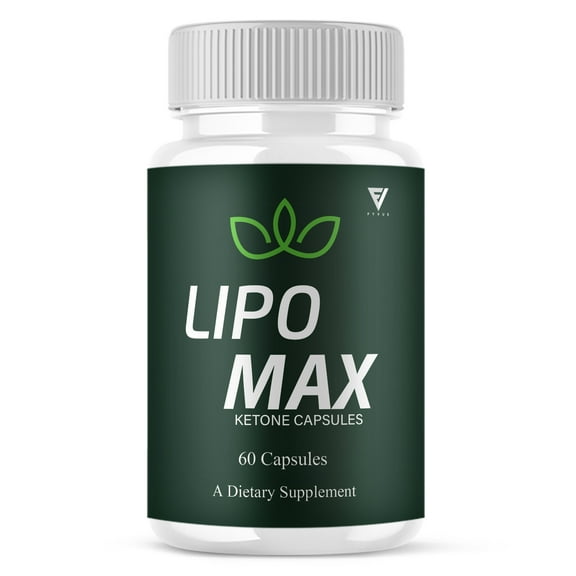 Lipo Max Advanced Keto Capsules, LipoMax Maximum Strength Daily Health & Wellness Support Supplement (60 Capsules)