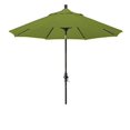 thumbnail image 1 of California Umbrella GSCU908117-5429 Parasol Rond en Aluminium de 9 Pi, Inclinaison à Col et Mât Bronze - Tissu Sunbrella Macaw, 1 of 3