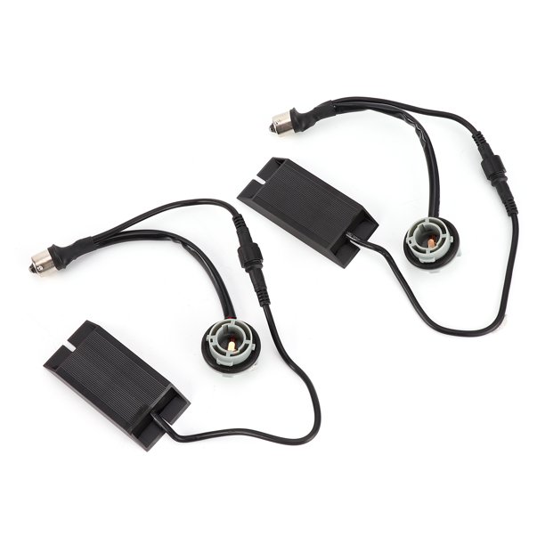 Decodificador de lámpara de coche Resistencias antiparpadeo Decodificador de luz 1156 Decodificador de resistencia única dividida de luz 1156 Cancelador de error antiparpadeo ANGGREK Otros