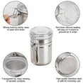thumbnail image 4 of Stainless Steel Airtight Canister Food Bins Container for Kitchen Counter Storage with Lid 46oz, 4 of 7