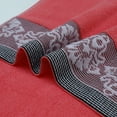 thumbnail image 3 of REGALWOVEN Floral Jacquard Hand Towels Set of 2, Home Soft Absorbent Hand Towel for Bathroom, Hotel, Gym and Spa Blue 13" x 29", 3 of 4
