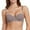 Purple, variant on Women's Gym Bra Lightweight Racerback Flexible Grey 70D