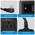 thumbnail image 3 of DEWENWILS 2-Pack Outdoor Timer for Christmas Lights, Plug-in Digital Timer with Photocell for Outdoor Decoration, 13A, 1/2 HP, UL Listed, 3 of 7