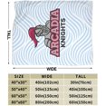 thumbnail image 3 of Arcadia University Fleece Blanket, Very Soft Microfiber Flannel Blanket for Couch Warm and Cozy for All Seasons, 3 of 6