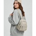 thumbnail image 4 of SPEKSEE Women Mini Lightweight Nylon Backpack, Water Resistant Casual Small Daypack Purse, Multi-Pocket Travel Backpack for Daily Commute, Shopping & Short Trip, 4 of 10