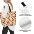 thumbnail image 3 of Rateoe Halloween Donut Tote Bag - Waterproof Lightweight Handbags Travel Shoulder Bag for Hiking Yoga Gym Swimming Travel Beach, 3 of 8