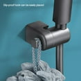 thumbnail image 3 of 1pc 360 degree Swivel Handheld Shower Head Bracket Zinc Alloy Heavy Duty Holder, 3 of 6