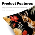 thumbnail image 2 of Kangaroo Velvet Throw Pillow Covers Set of 2 - Sizes 16x16, 18x18, 20x20 Inches - Decorative Pillows with Unique Patterns for Various Occasions, 2 of 6