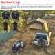 thumbnail image 5 of Ventosa IrforaVentosa de anclaje Heavy Duty Car Mount Equipaje Lonas Carpas Herramienta de amarre Car Canopy Tensor Multifunción Ventosa Anchor con hebilla, 5 of 7