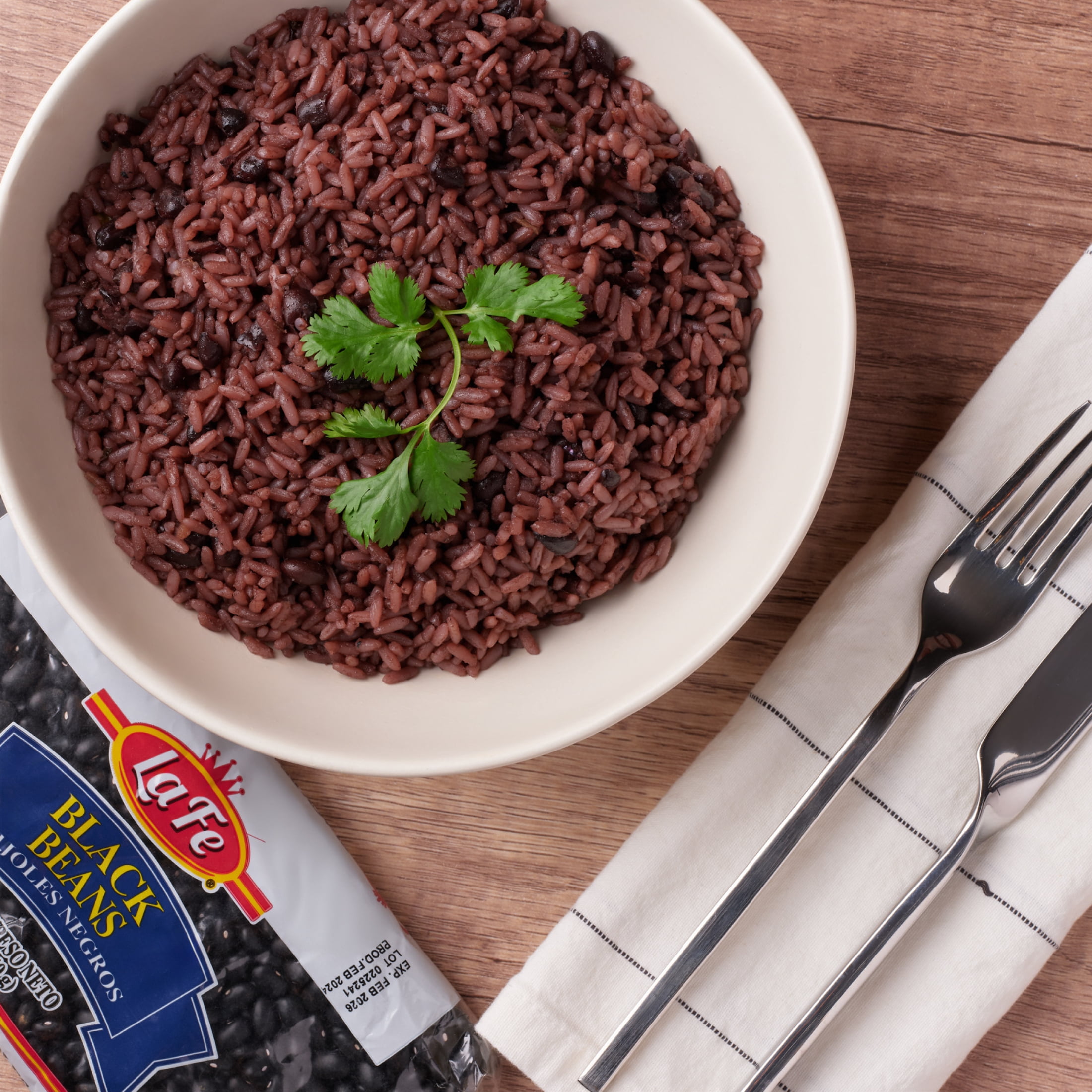 La Fe Black Beans 3 lbs Bag
