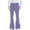 Purple, variant on WREESH Men's Flared Pants Casual Pockets Zipper Button Vintage Pants Bell-Bottoms Trousers Olive Green