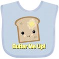 thumbnail image 3 of Inktastic Butter Me Up Toast Boys or Girls Baby Bib, 3 of 4
