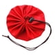 thumbnail image 3 of Bolsa de yesca impermeable de cuero sintético de 15 pulgadas con cordón para acampar al aire libre y supervivencia rojo, 3 of 7