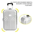 thumbnail image 3 of Mini Luggage, Adorable Eco-friendly Baby Suitcase Toy, Portable Delicate Nursery for Home Children Relatives Friends, 3 of 7