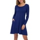 thumbnail image 3 of Vestidos casuales de manga larga con bolsillos para mujer Ormromra, 3 of 7