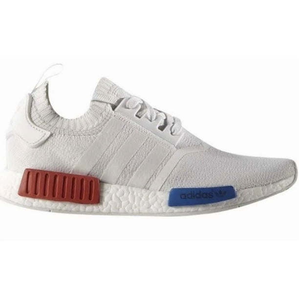 Ad-id-as NMD Runner PK Primeknit White Red Blue S79482 Mens Sz: 5.5