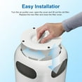 thumbnail image 7 of 2 Pack 12020 Filter Replacement Compatible with Clorox Air Purifiers Fit for Clorox Tabletop Air Purifier Model 11020 & 11021 True HEPA Filter, Small Rooms Up to 200 Sq. Ft. Capacity, 7 of 7