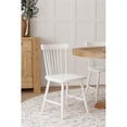 thumbnail image 3 of Alpine Furniture 3434WHT-02 Chaises Latérales Lyra, Blanc, 3 of 3
