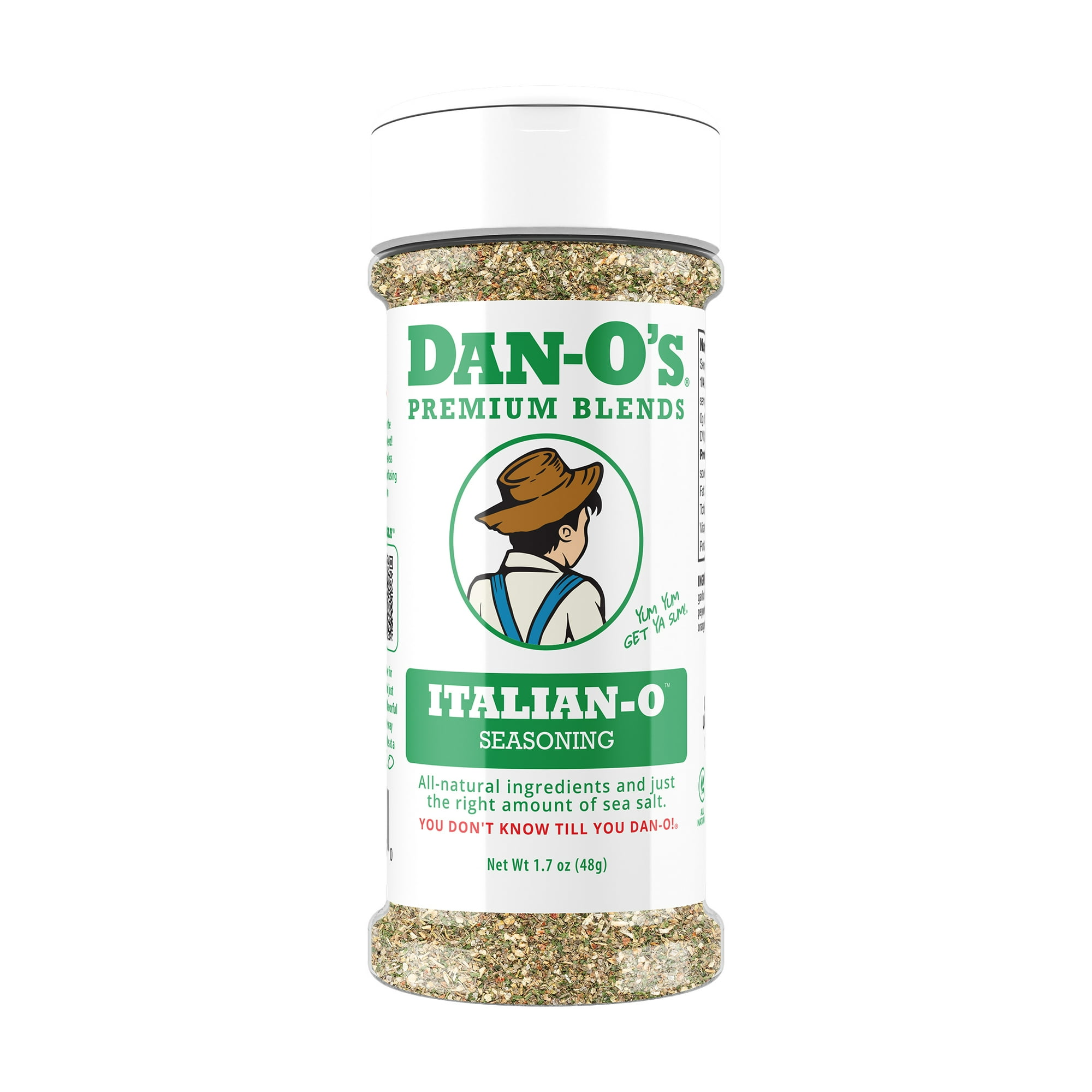 Dan-O's Italian-O Seasoning - All-Purpose Italian Seasoning for Cooking and Grilling - Small Bottle (1.7 oz)