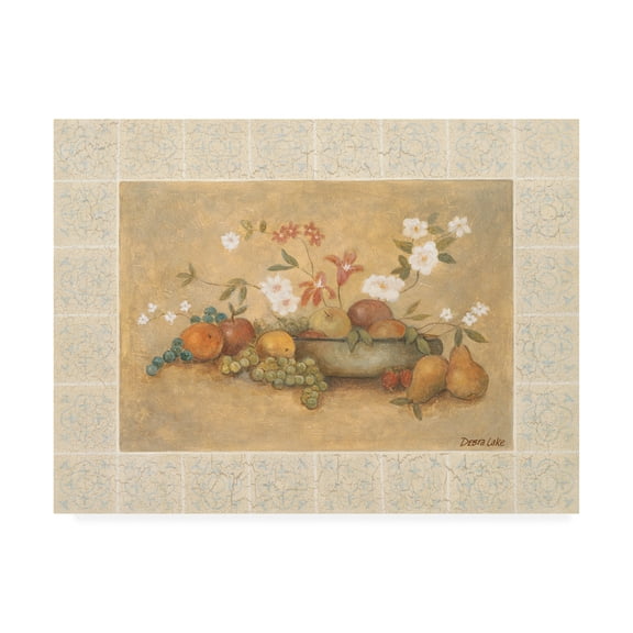Trademark Fine Art 'Fruit A' Canvas Art by Debra Lake
