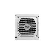 MSI - MAG A850GL PCIE5 WHITE 5.0, 80 GOLD Fully Modular Gaming PSU, 12VHPWR Cable, ATX 3.0 Compatible, 1250W Power Supply
