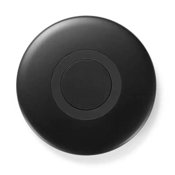 Cargador inalámbrico 2 en 1 Nikou para teléfono móvil Samsung S10 color negro