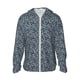 thumbnail image 1 of Fotbe Small White Flowers Chaqueta con Protección Solar UPF 50+ para Hombre y Mujer, Camisa con Capucha y Bolsillos-Small, 1 of 7