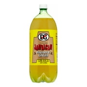 D & G Jamaican Soda, Pineapple Ginger, 67.6 Fl Oz