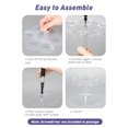 thumbnail image 4 of Organizador Apto Para Cartucho Cirkul, Soporte De Botella De Sabor Redondo Transparente Acrílico De 6 Agujeros, Estante De Almacenamiento Para Encimera De Cocina, 4 of 7