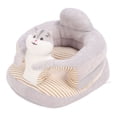 thumbnail image 1 of ASITO DE APOYO para Bebés por Terciopelo, Silla de Sentado Infantil Con Lindo Dibujos Animados, Silla de Aprendizaje Suave, Estable, Diseñada para Silla de Sofá de Bebé, 1 of 7