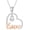Heart-Shaped Necklace, variant on 925 Sterling Silver Compass/Key/Pearl/Infinity/Wing/Flower/Moon Love Heart Pendant Necklace for Women