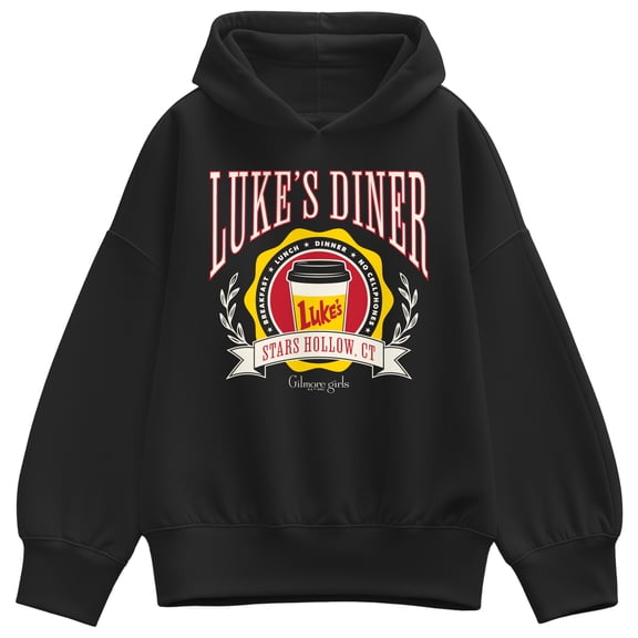 Gilmore Girls - Luke's Collegiate Oversized Fleece Hoodie Sweatshirt